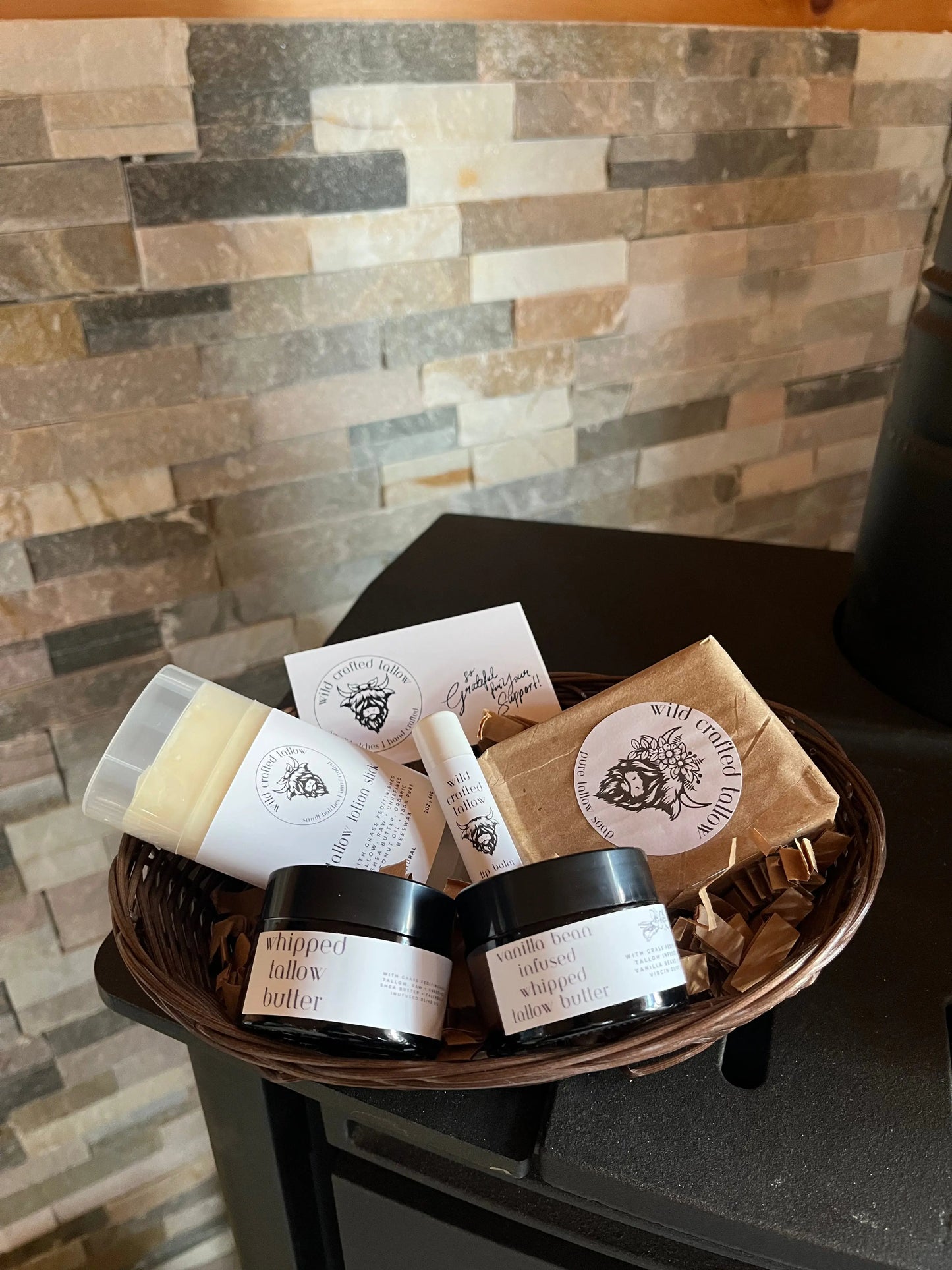 A Little Bit of Everything 💖 (Basket Included + Save $14) Wild Crafted Tallow