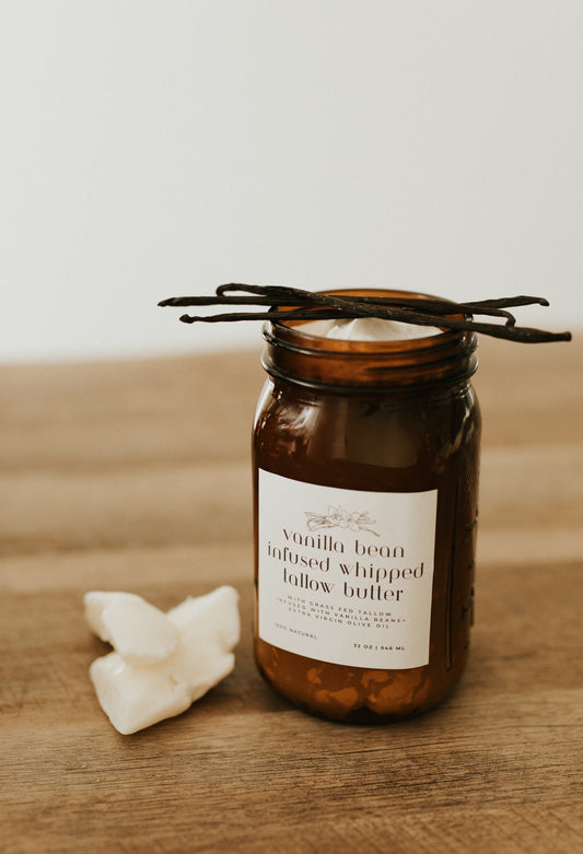 ✨ Family Size 32oz Tallow Jar ✨