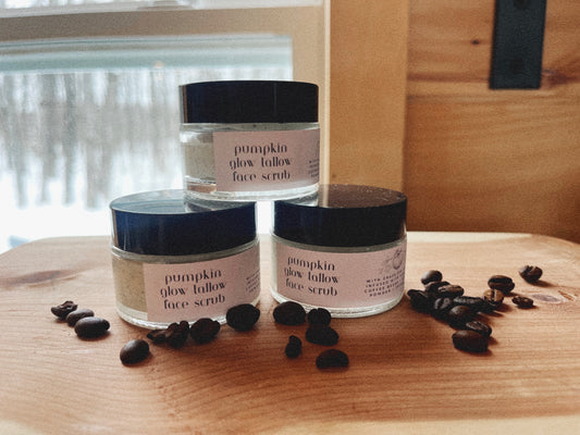 Pumpkin Brew Tallow Face Scrub Wild Crafted Tallow