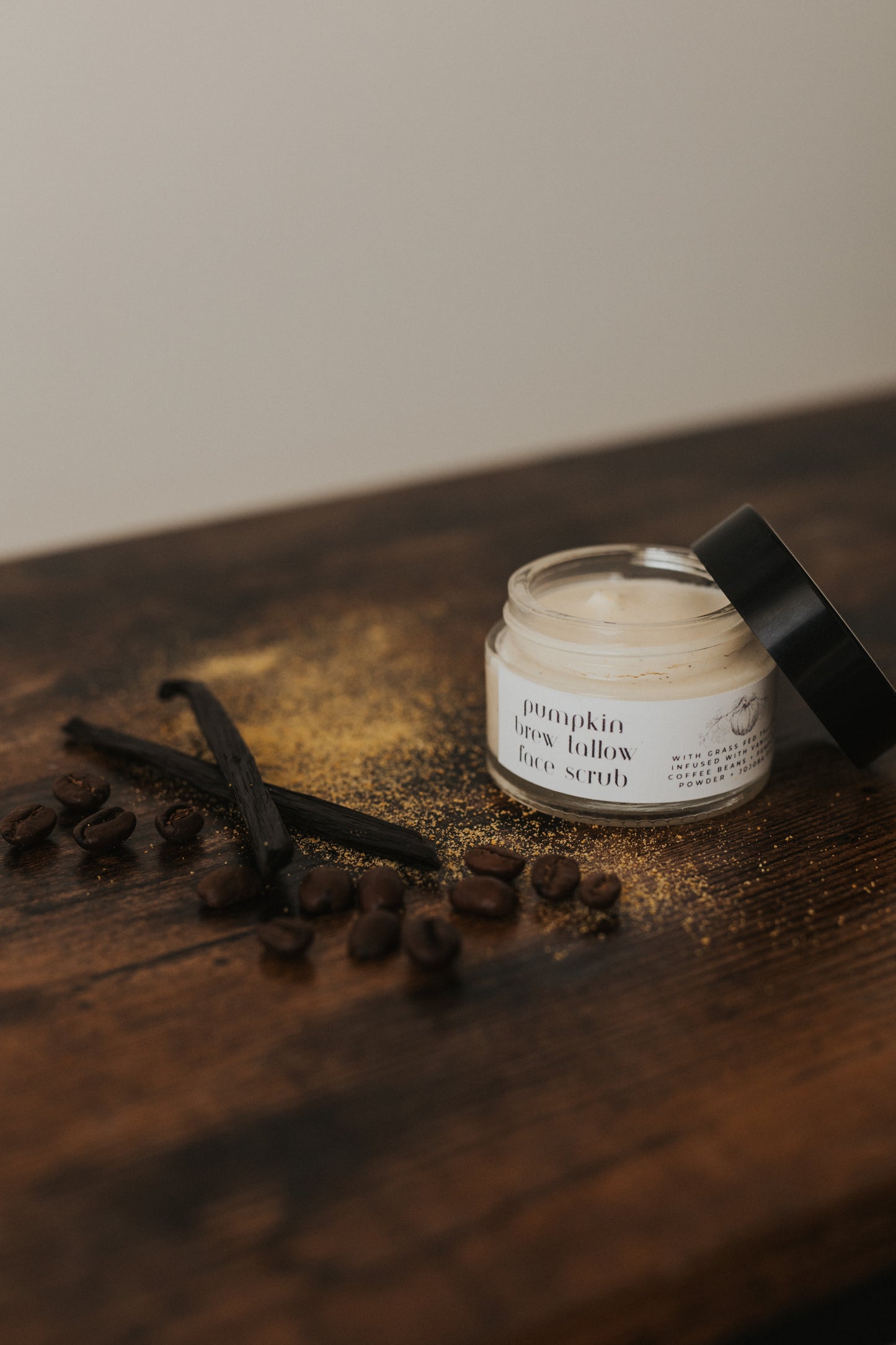 Pumpkin Brew Tallow Face Scrub Wild Crafted Tallow