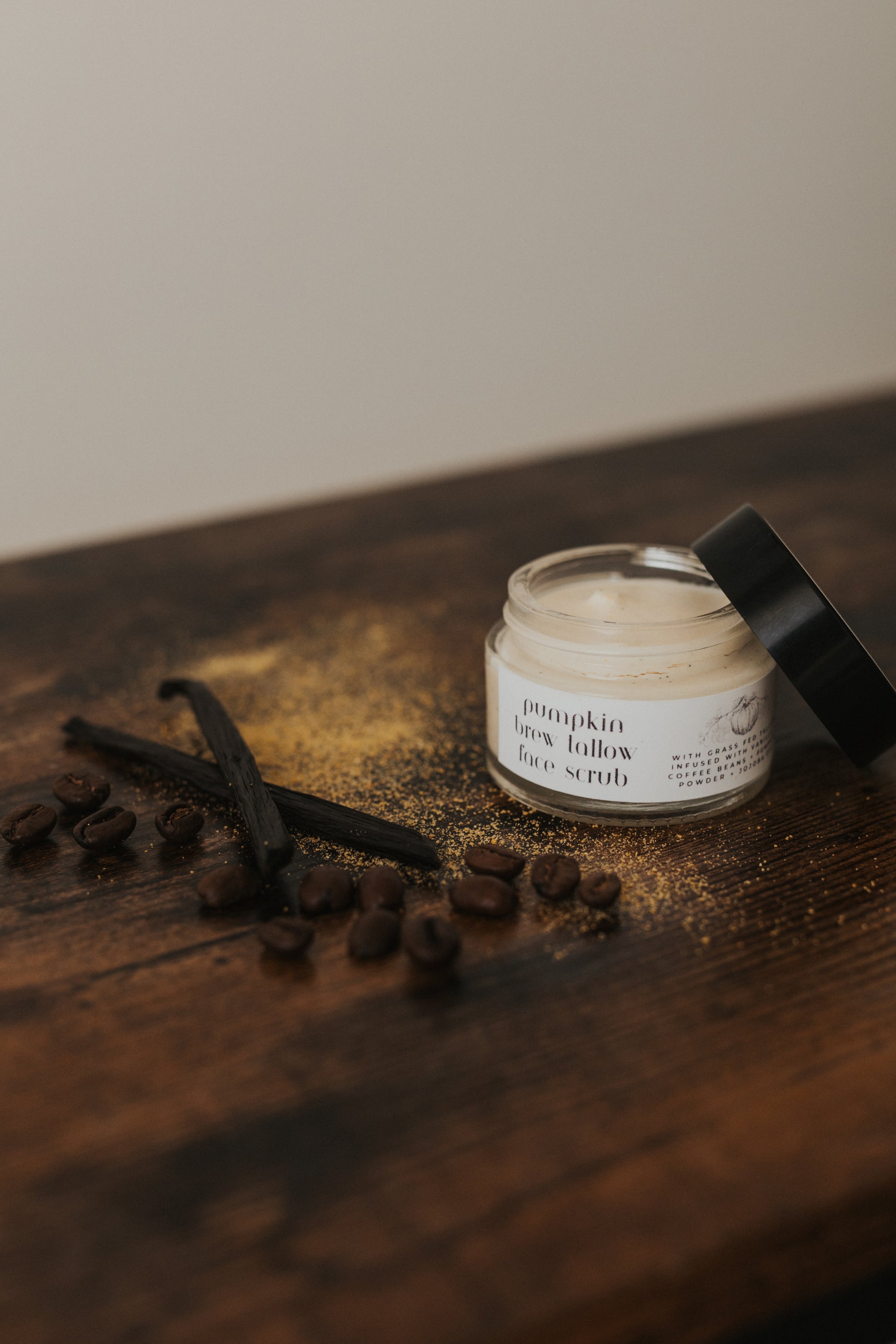 Pumpkin Brew Tallow Face Scrub Wild Crafted Tallow